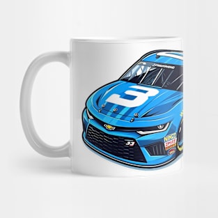 cool blue nascar car, greatest grand prix champion Mug